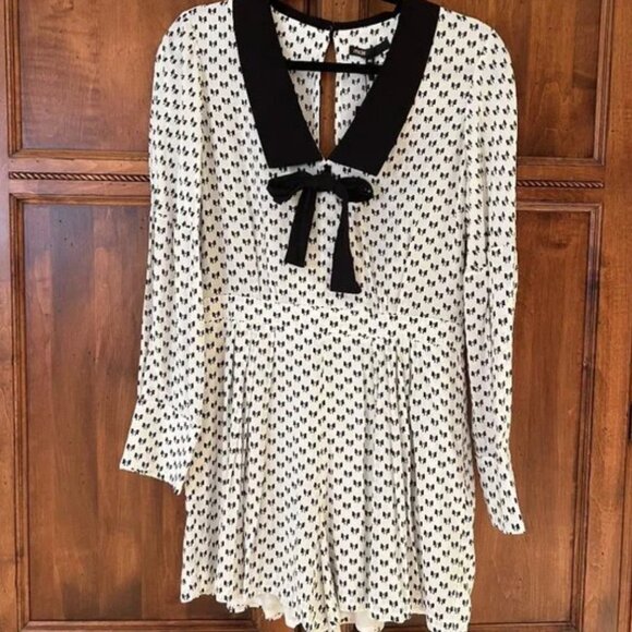 MAJE Romper Bradery Size 40 - Picture 2 of 6